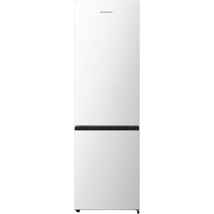 Хладилник Heinner HCNF-HS255E++, 255 л, Full No Frost, Електронно управление, Вътрешен дисплей, LED осветление, Multi Airflow, Клас E, H 179.7 см, Бял