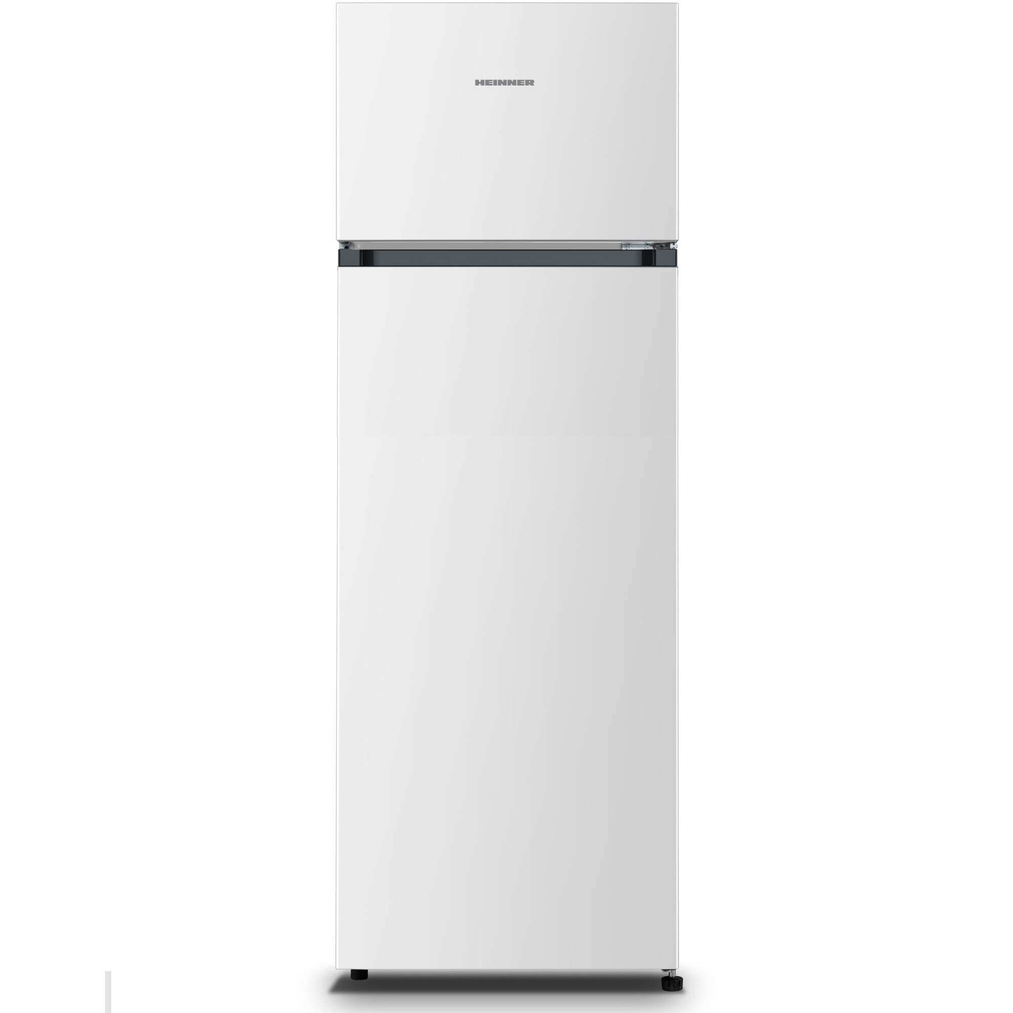 Frigider cu doua usi Heinner HF-HS243E++, 243 l, Clasa E, Control mecanic cu termostat ajustabil, Lumina led, H 161 cm, Alb.