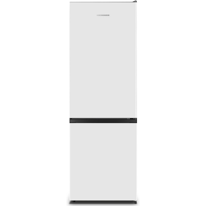 Хладилник с фризер Heinner HCNF-HS292E++, 292 л, Total No Frost, Multi Air-Flow, Електронно управление с вътрешен дисплей, LED осветление, Клас Е, H 178.5 см, Бял
