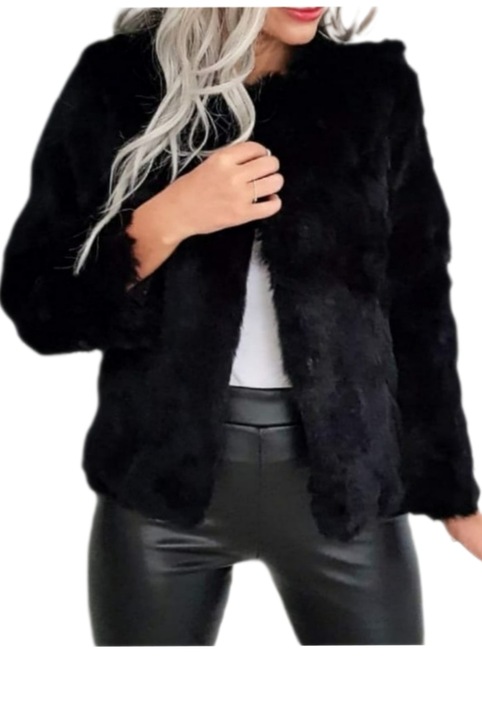 Haina blana iepure, negru, marime universala S\M