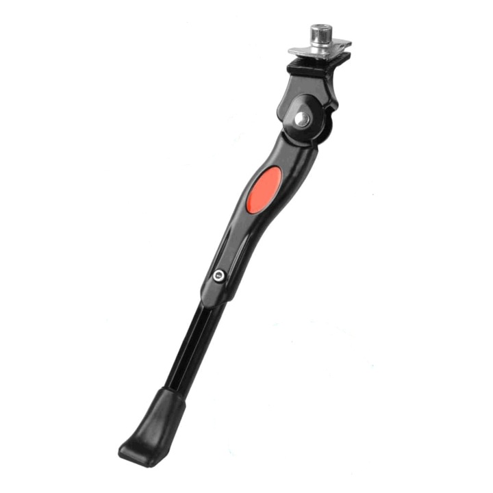 Cric bicicleta, reglabil, antiderapant, 30-34cm, pentru biciclete 22-28 inch, negru