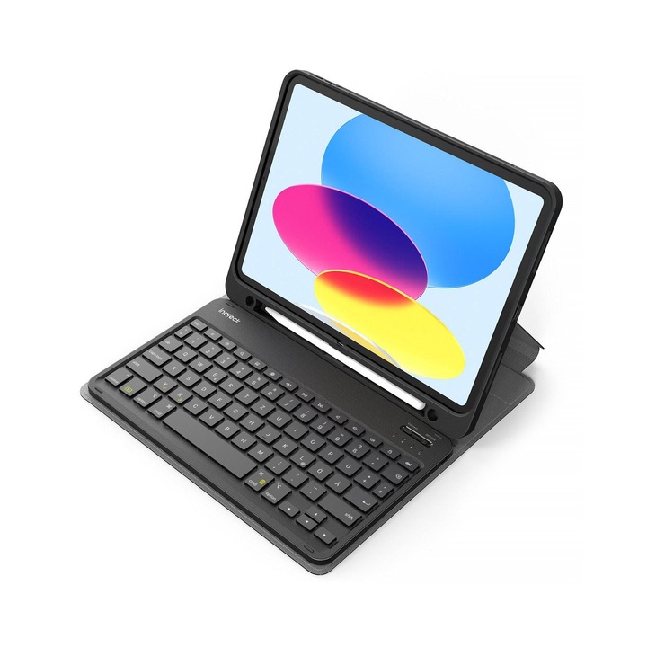 Husa cu tastatura ultrausoara pentru iPad Air 11 inchi (6), iPad Air 10, 9 inchi (5/4), iPad 10th, iPad Pro 11 inchi (4/3/2/1), KB04002