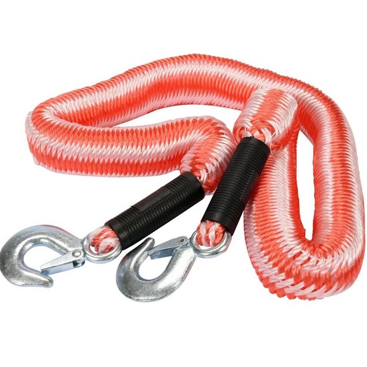 Sufa flexibila tractare auto cu carlig, 3500kg