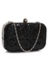 Clutch de ocazie negru, acrilic, Leesun de dama LSE00325