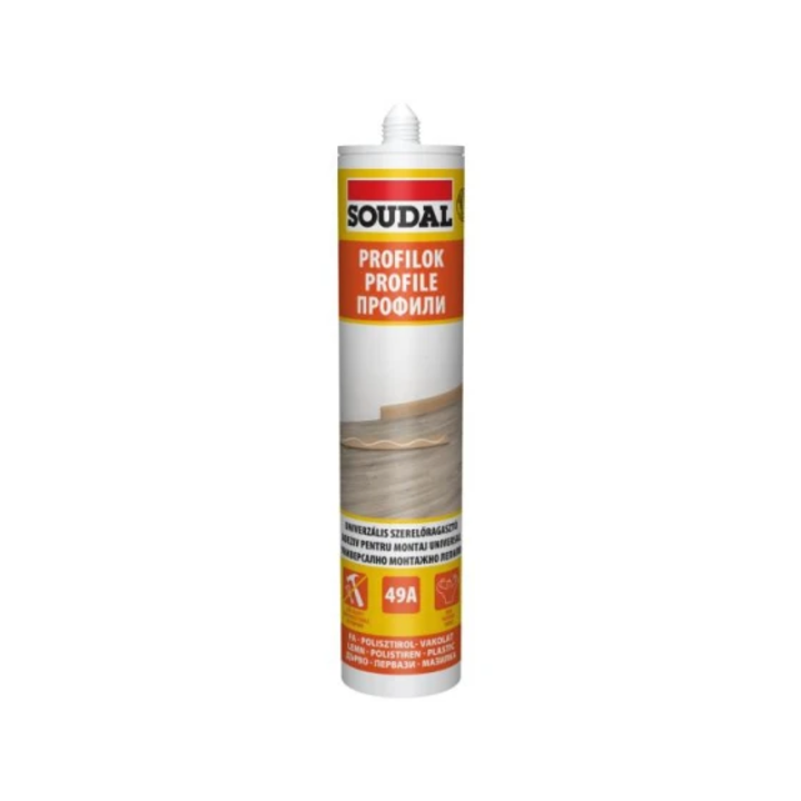 Adeziv constructii universal Soudal 49A, 280 ml