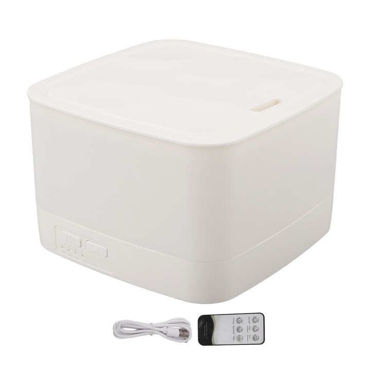 Umidificator Micro Landscape Jormftte, design mini, capacitate 460ML, utilizare auto, aromaterapie, albastru