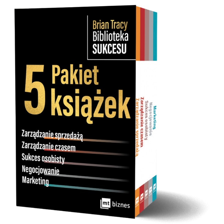 Pachet Brian Tracy Biblioteka Sukcesu, Management, Negociere, 573 pagini, 2024