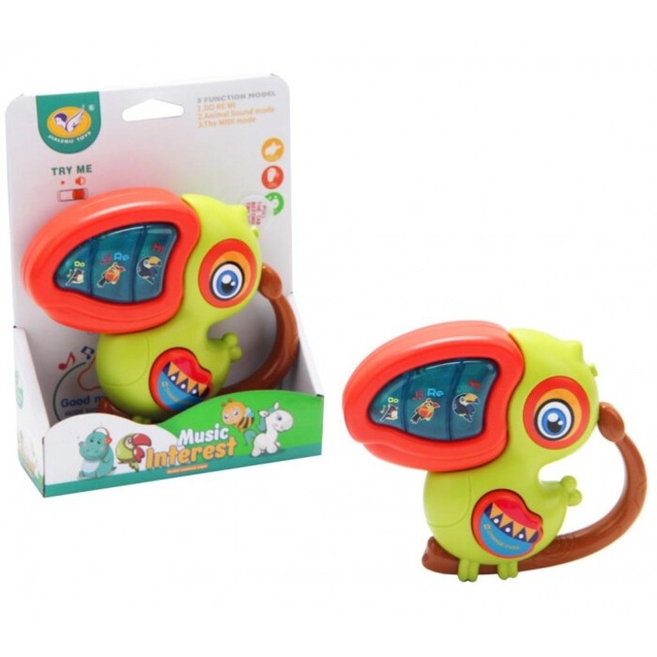 Pian Tukan Trifox, 4 butoane colorate, 165x214mm