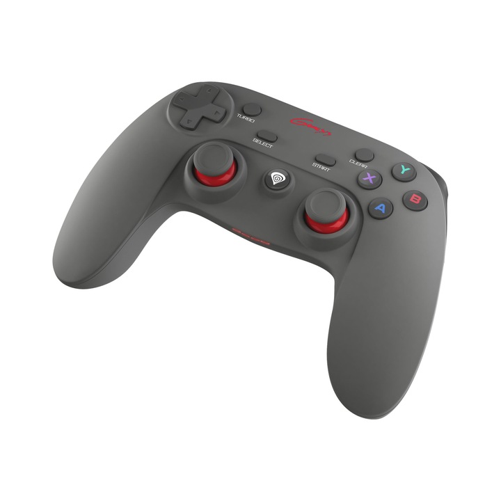 Gamepad, Genesis PV65, vezeték nélküli, fekete