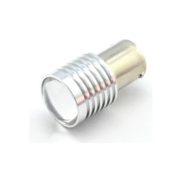 Led autó BA15S 10W Cree polaritás nélkül 9-32V