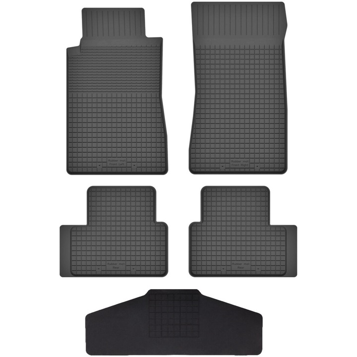 Set covorase auto cauciuc pentru: Mercedes W211 4Matic (2003-2009) - berlina, break