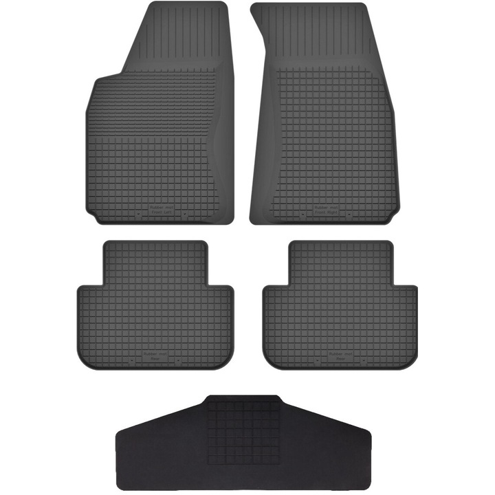 Комплект гумени стелки за: Toyota Avensis II T25 (2003-2009) - комби, лифтбек, седан