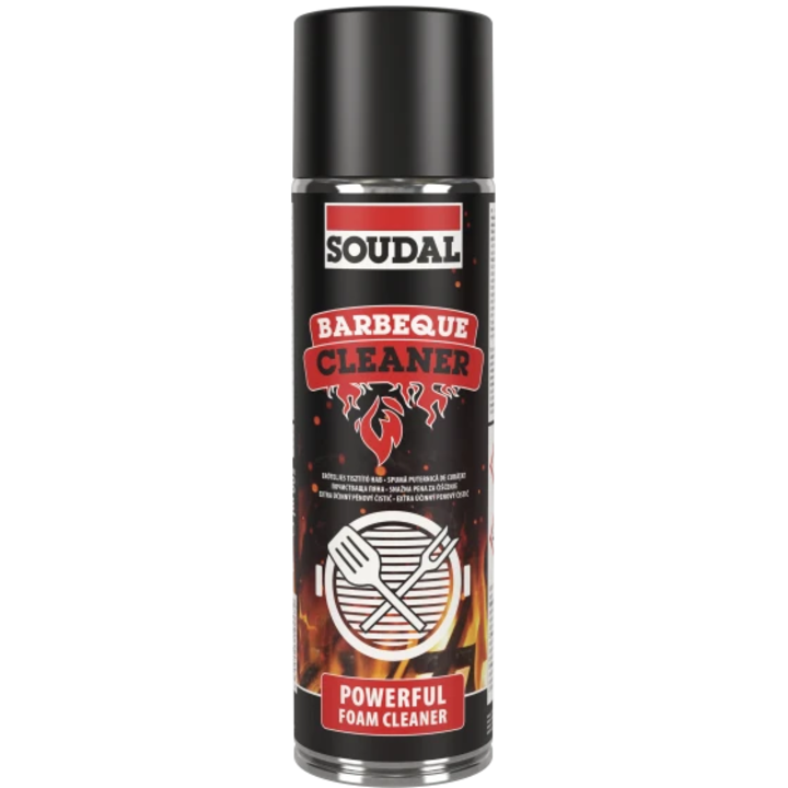 Detergent spuma pentru gratar, Soudal Barbeque Cleaner, 500 ml