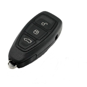 Carcasa Cheie SmartKey compatibil Ford, 3 butoane, negru Carcasa Cheie SmartKey compatibil Ford, 3 butoane, negru