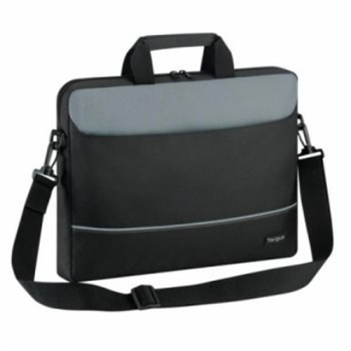 Geanta laptop, Targus, 15.6 inch, negru/gri