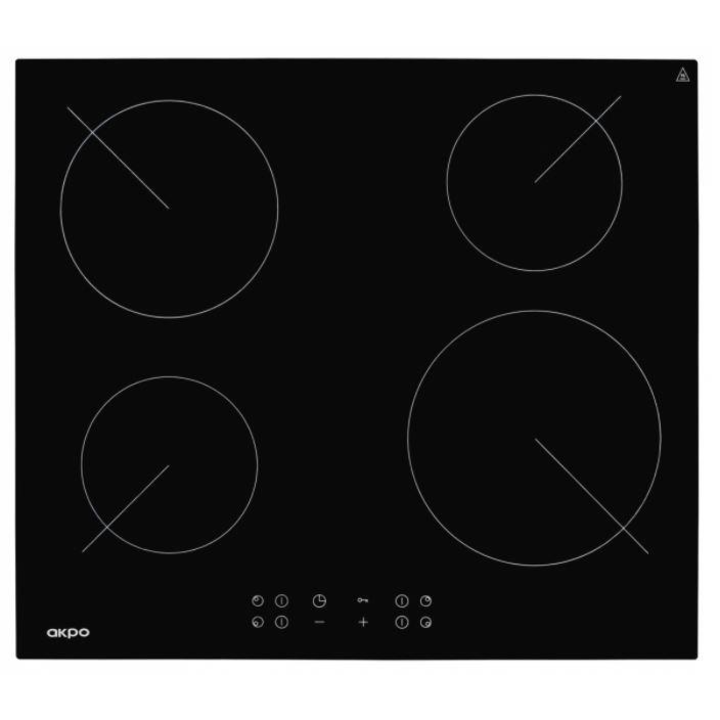 Плот Akpo PKA 58008/2, Керамичен, черен (PKA 58 008/2)
