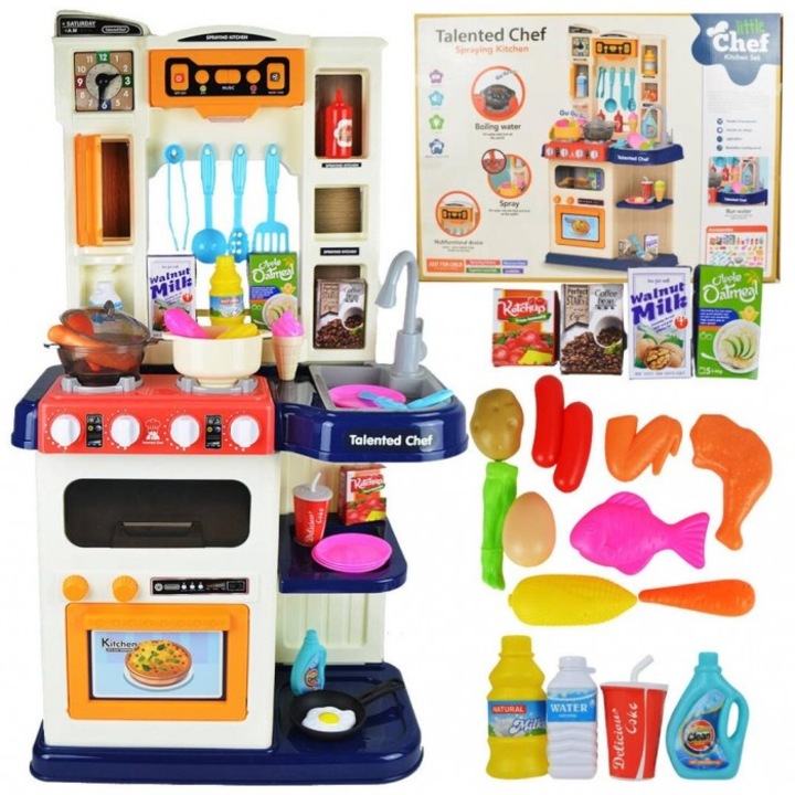 Bucatarie pentru copii, Maksik, set cu accesorii, 497x661mm, 3+ ani