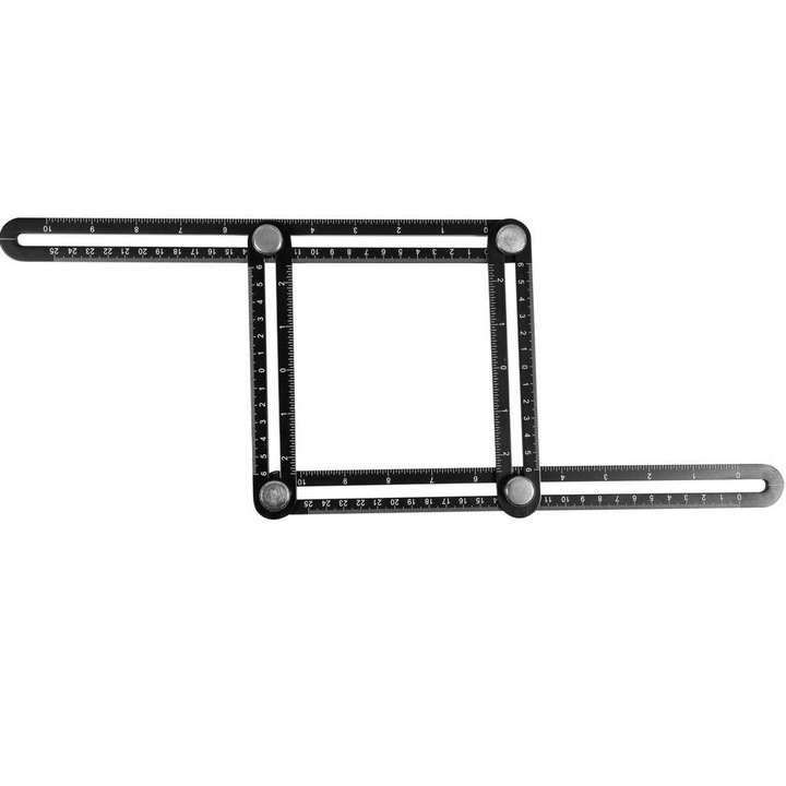 Echer aluminiu reglabil 120x250 mm pentru transfer dimensiuni