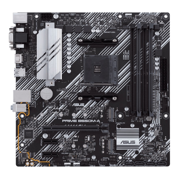 Placa de baza Asus PRIME B550M-A/CSM AM4 DDR4
