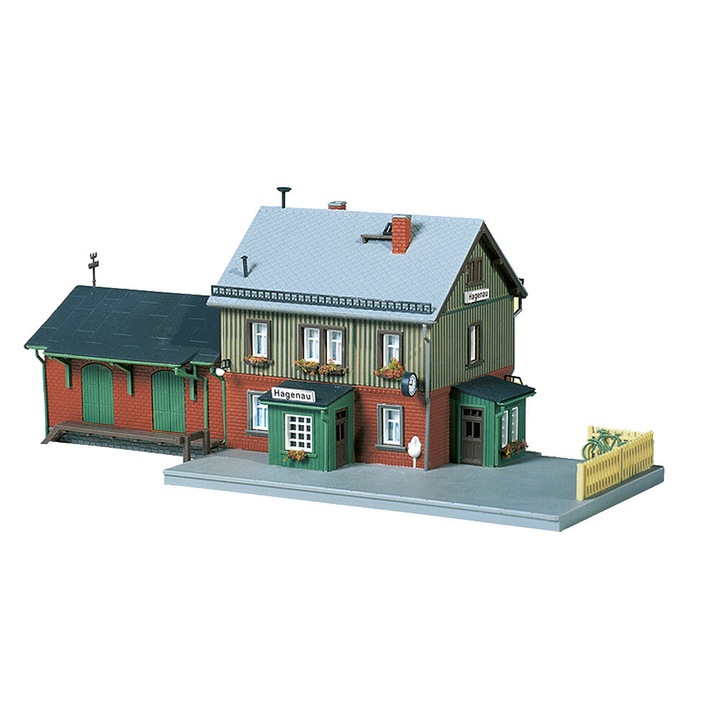 Диорама Auhagen Bahnhof Hegenau Train station TT AUH 13275, За строене