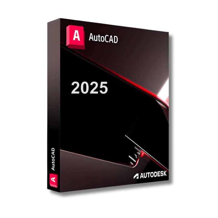 AutoCAD 2025 licenc, Autodesk, 1 felhasználó, 1 év, 8 GB RAM, 20 GB tárhely, Windows 10/11, Mac OS