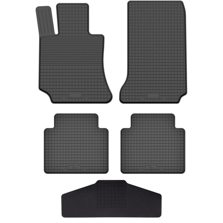 Set covorase auto cauciuc pentru: Mercedes E W212 (2009-2016) - sedan, break, coupe