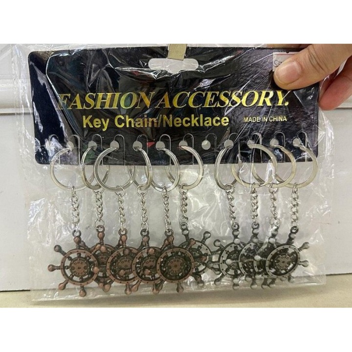 Brelocuri set 12 bucati, ADAR, kolo sterowe, 189x160mm