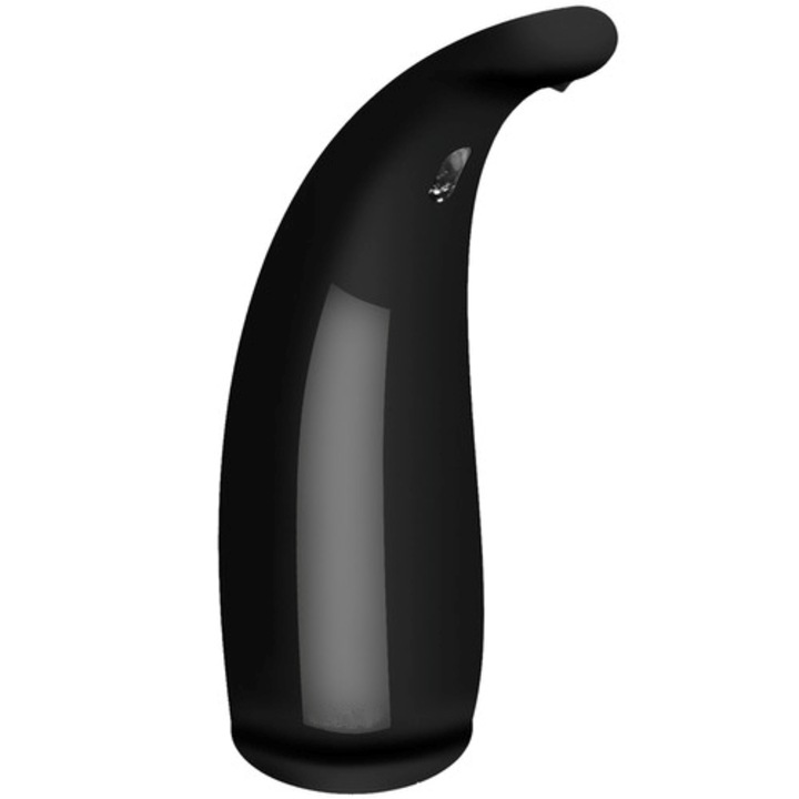 Автоматичен дозатор със сензор за течен сапун VarioShop®, водоустойчив IPX7, капацитет 300 ml, размери, 22 x 14 x 7 cm, черен