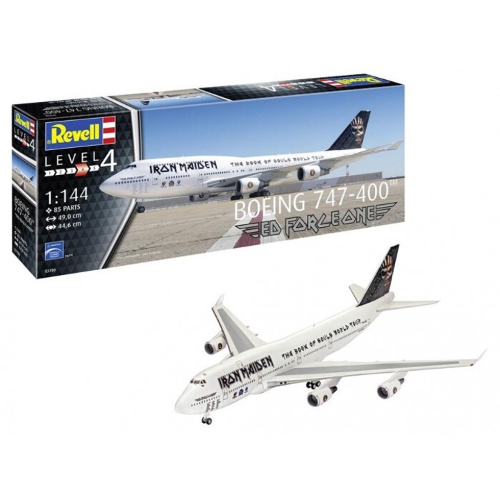 Сглобяем модел, Revell, Самолет бойнг 747-400 Ed Force One
