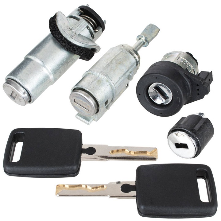 Modecar zárrendszer készlet, Audi A6 C5-höz, 1997-2005, 2 kulcs