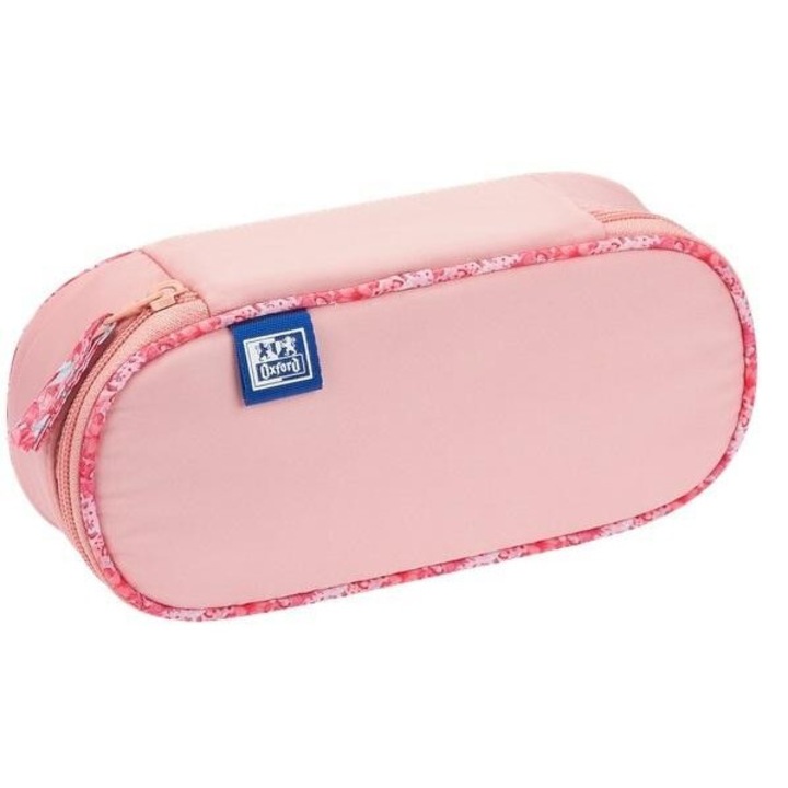 Несесер с капак Flowers, Oxford, оранжев, 235x85мм