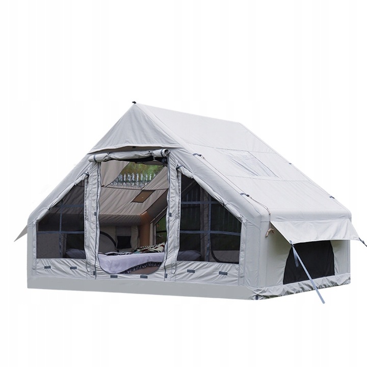 Felfújható 4 személyes dumping sátor kényelmes felfújható 6.4m2 320x200cm