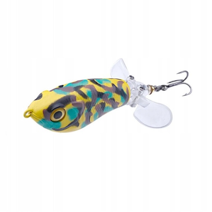 Horgászcsali SUM Popper Flopper Whopper Swivel 9g F265