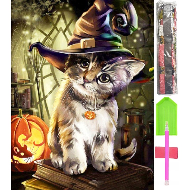 5D Nagy gyémántszemes kirakó készlet mozaik kép D13