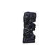 Statueta, Zeul Aztec "Tonatiuh", Ceramica, Negru