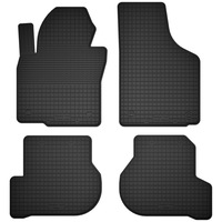 Covorase / presuri auto cauciuc tip tavita, selectate pentru Volkswagen Golf V (2003-2009), hatchback, Variant, break, set 4 bucati, fara opritoare, negru, Wielganizator