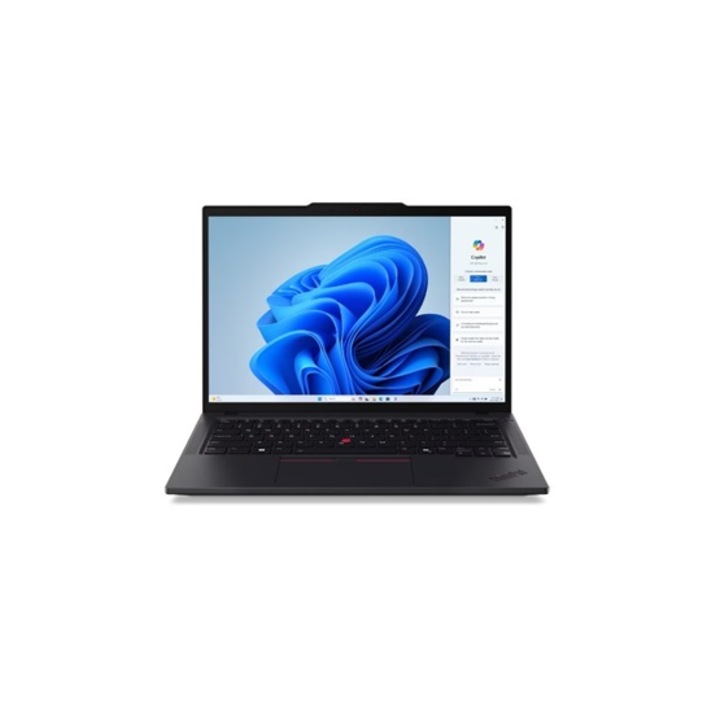 Lenovo ThinkPad T14 G5 laptop, 14"WUXGA/Intel Core Ultra 7-155U/Int.VGA/16GB RAM/512GB/Win11 Pro/magyar billentyűzet - fekete