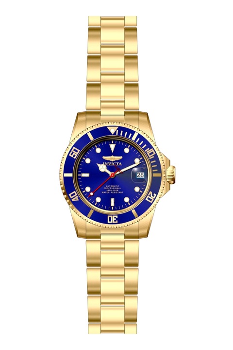 Invicta, Часовник Pro Diver от неръждаема стомана, Златист