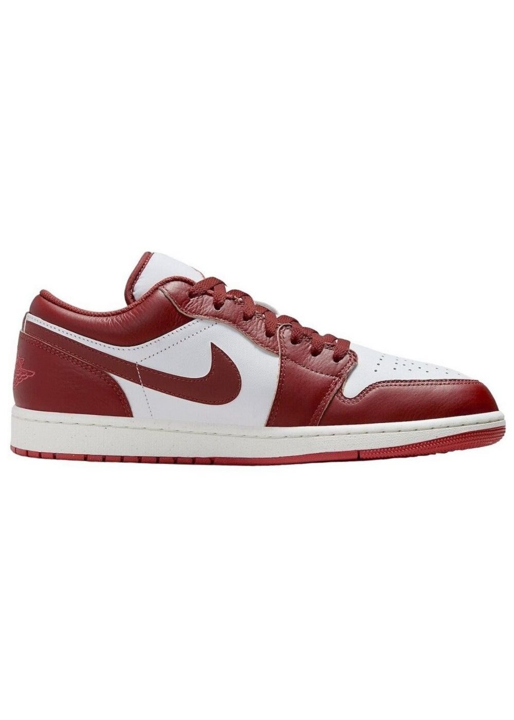 NIKEエアジョーダン1 llic Burgundy Tenisi barbati Nike Air Jordan 1 Low Se, piele naturala, burgundy