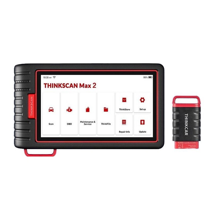 Скенер за диагностика на автомобил, Thinkscan, пълно покритие, ECU кодиране, 5.99 инча