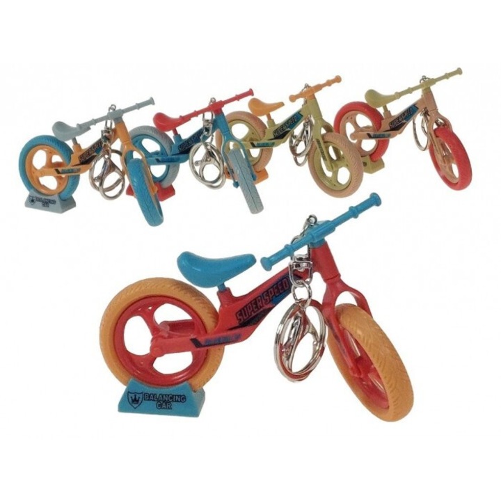 Breloc mix bicicleta, ADAR, 108x98mm, produs livrat aleatoriu