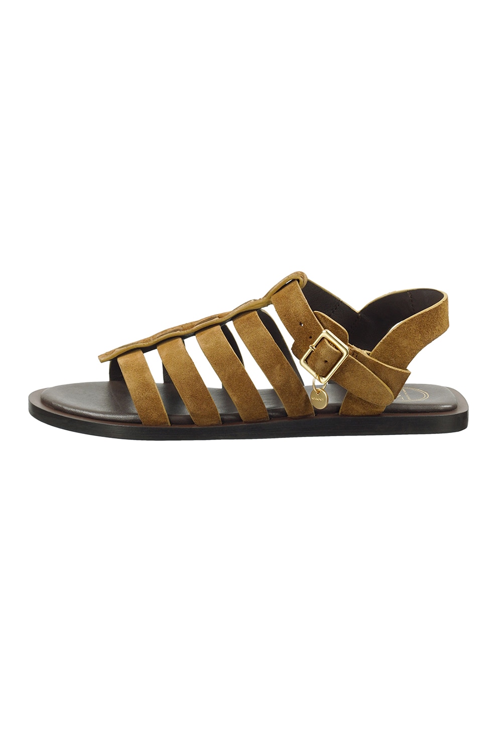 Gant, Sandale de piele intoarsa Sunlaz, Camel, 37