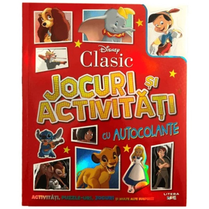 Disney clasic. Jocuri si activitati cu autocolante