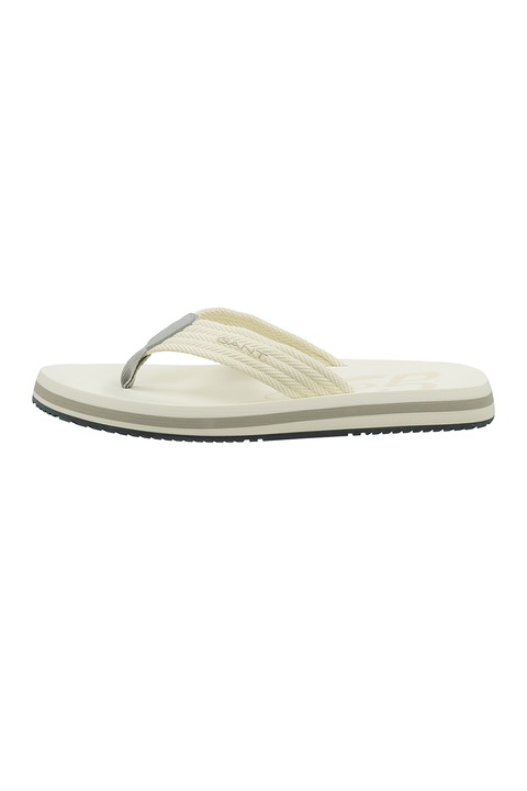 Gant, Brodale flip-flop papucs kötött részletekkel, Törtfehér