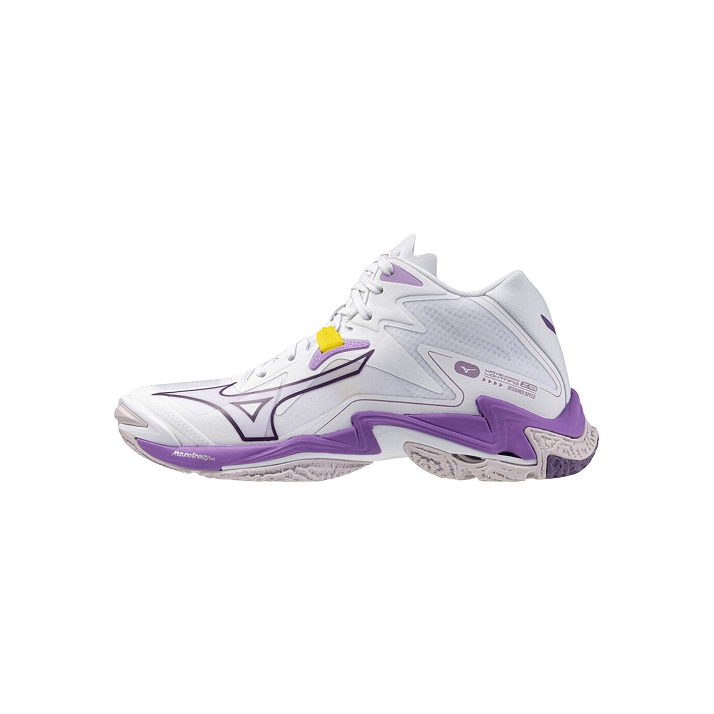 Pantofi sport dama Mizuno Wave Lightning Z8 Mid, alb, sintetic