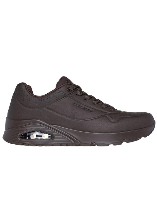 Pantofi barbati 52458CHOC, Skechers, Sintetic, Negru, 46 EU