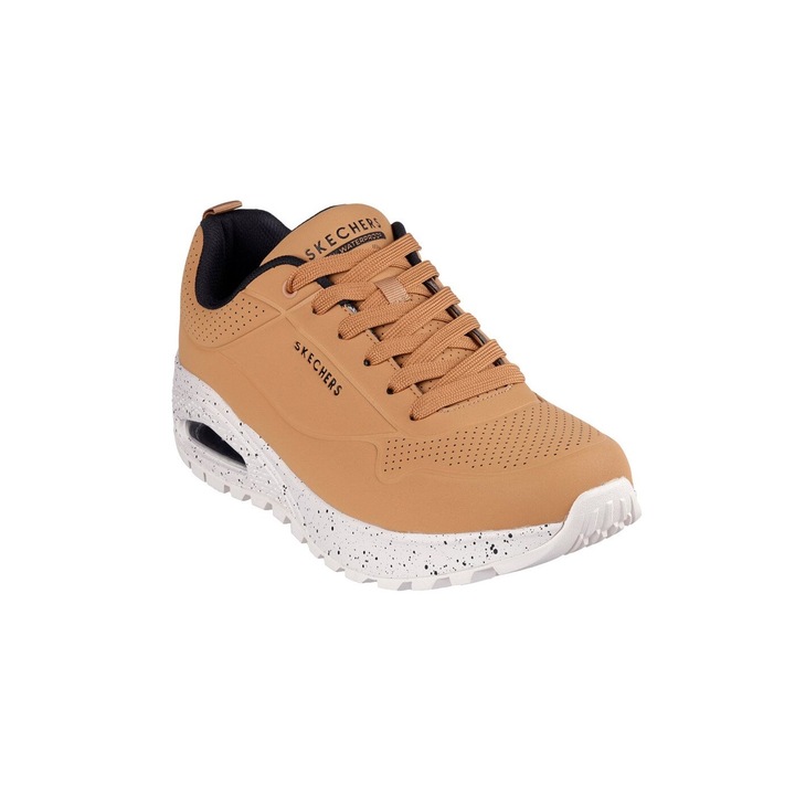 Pantofi barbati Skechers Uno Rugged, casual, sintetic, maro
