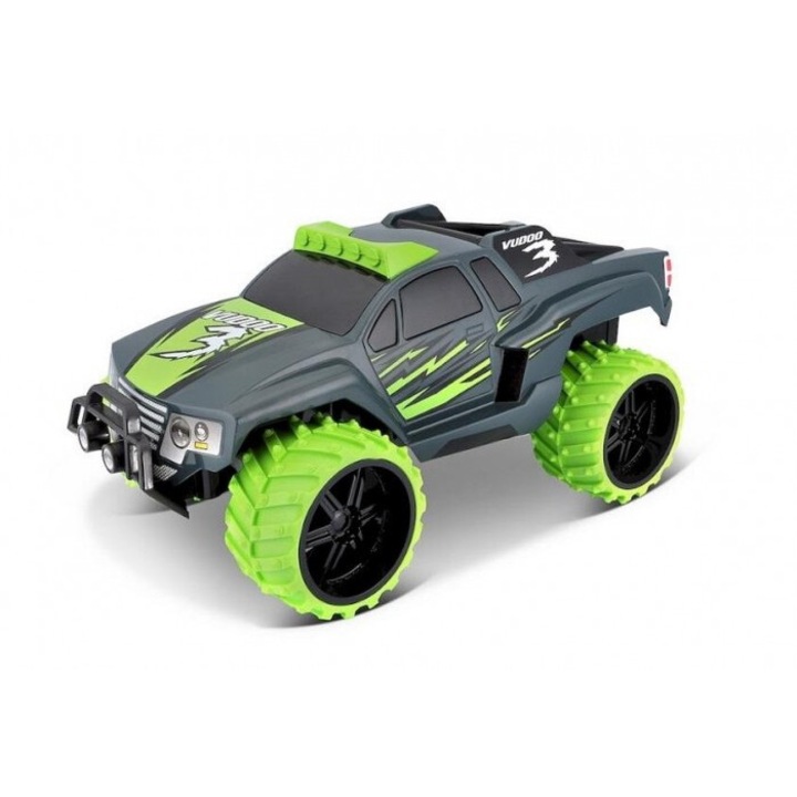 Офроуд кола Maisto Vudoo RC 1:16, 2.4GHz, размери 192x401мм, с пистолетно дистанционно управление