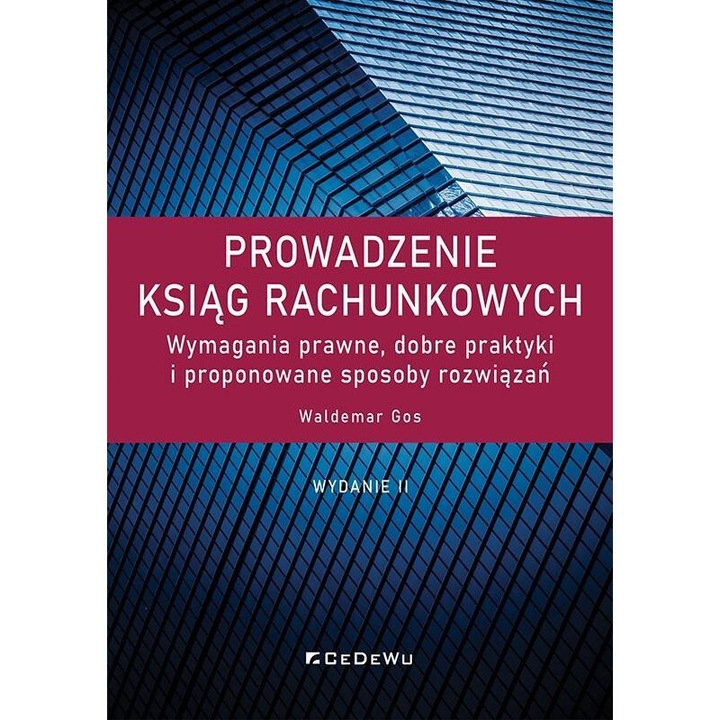 Prowadzenie ksiag rachunkowych w.2, Waldemar Gos, CeDeWu, 2024