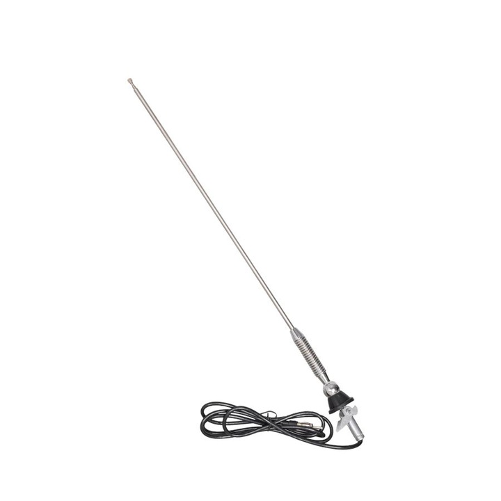 Teleszkópos antenna 125 cm - króm